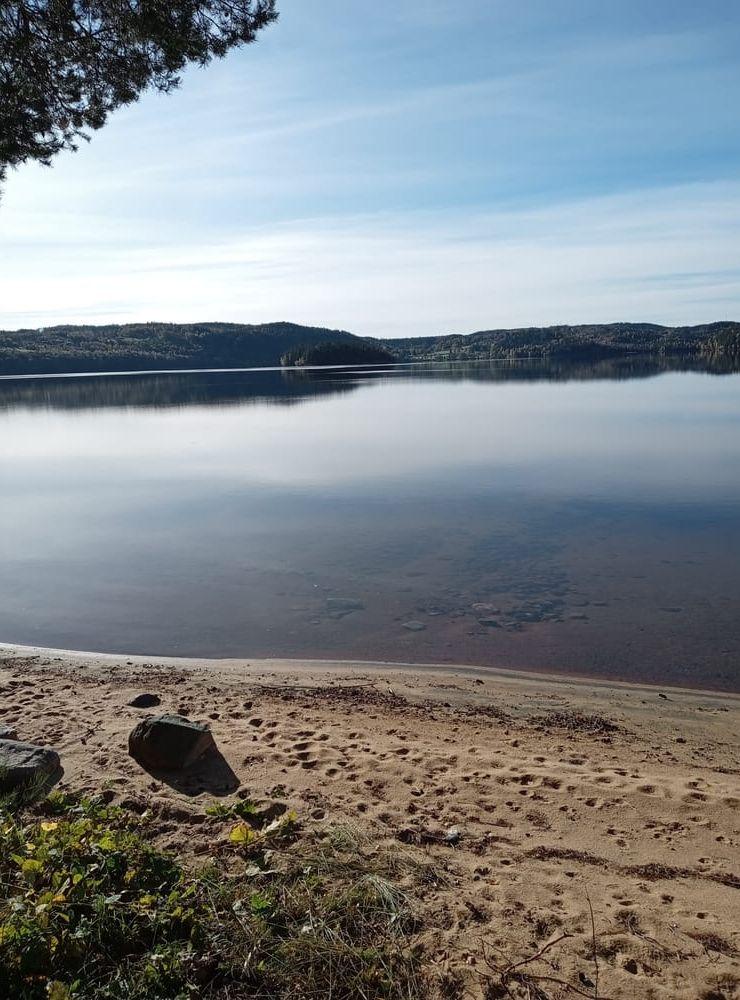 En oktobermorgon vid Sjön Färgen!