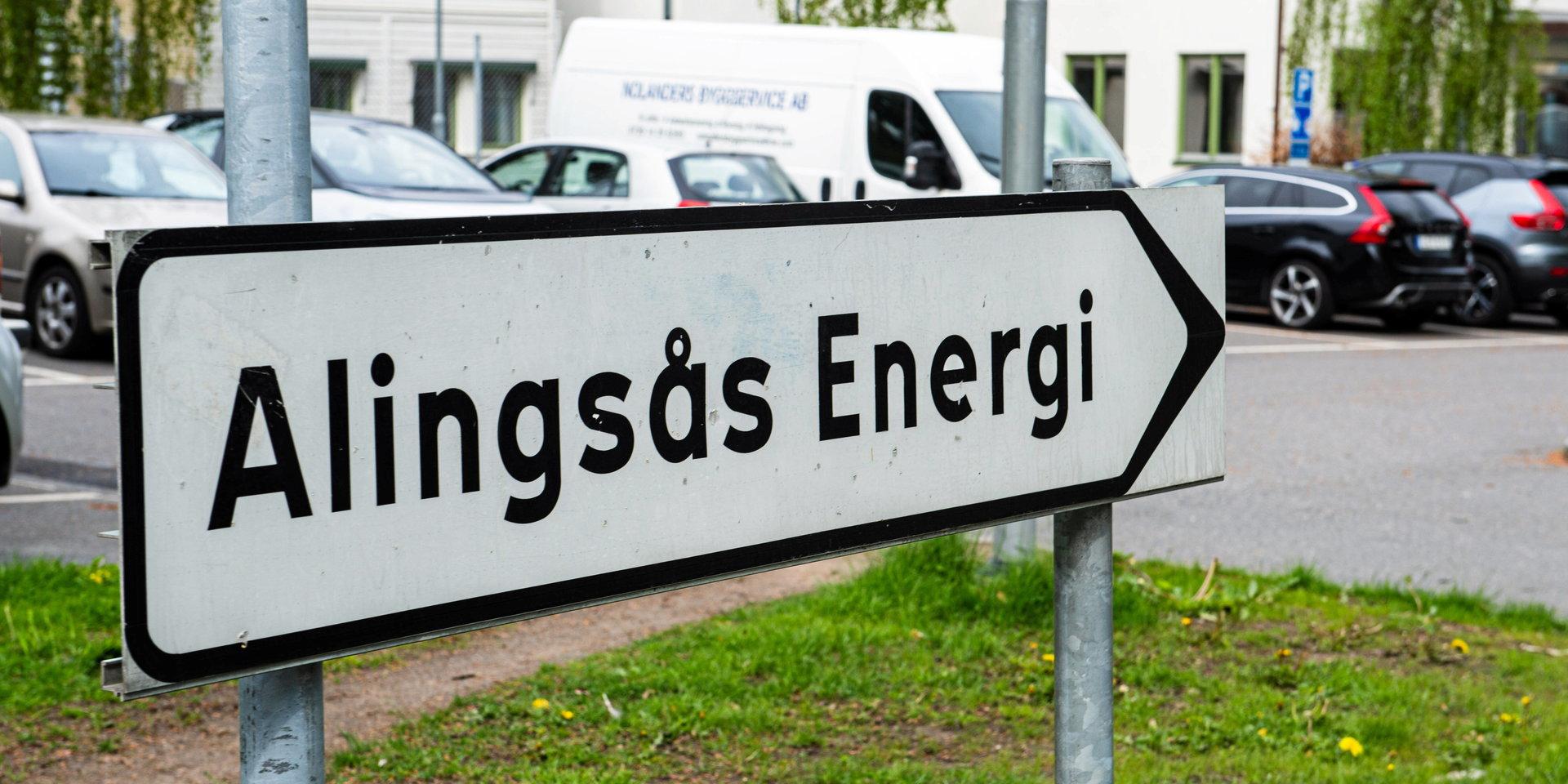 Alingsås energi drabbades av ett kabelbrott under annandagen.