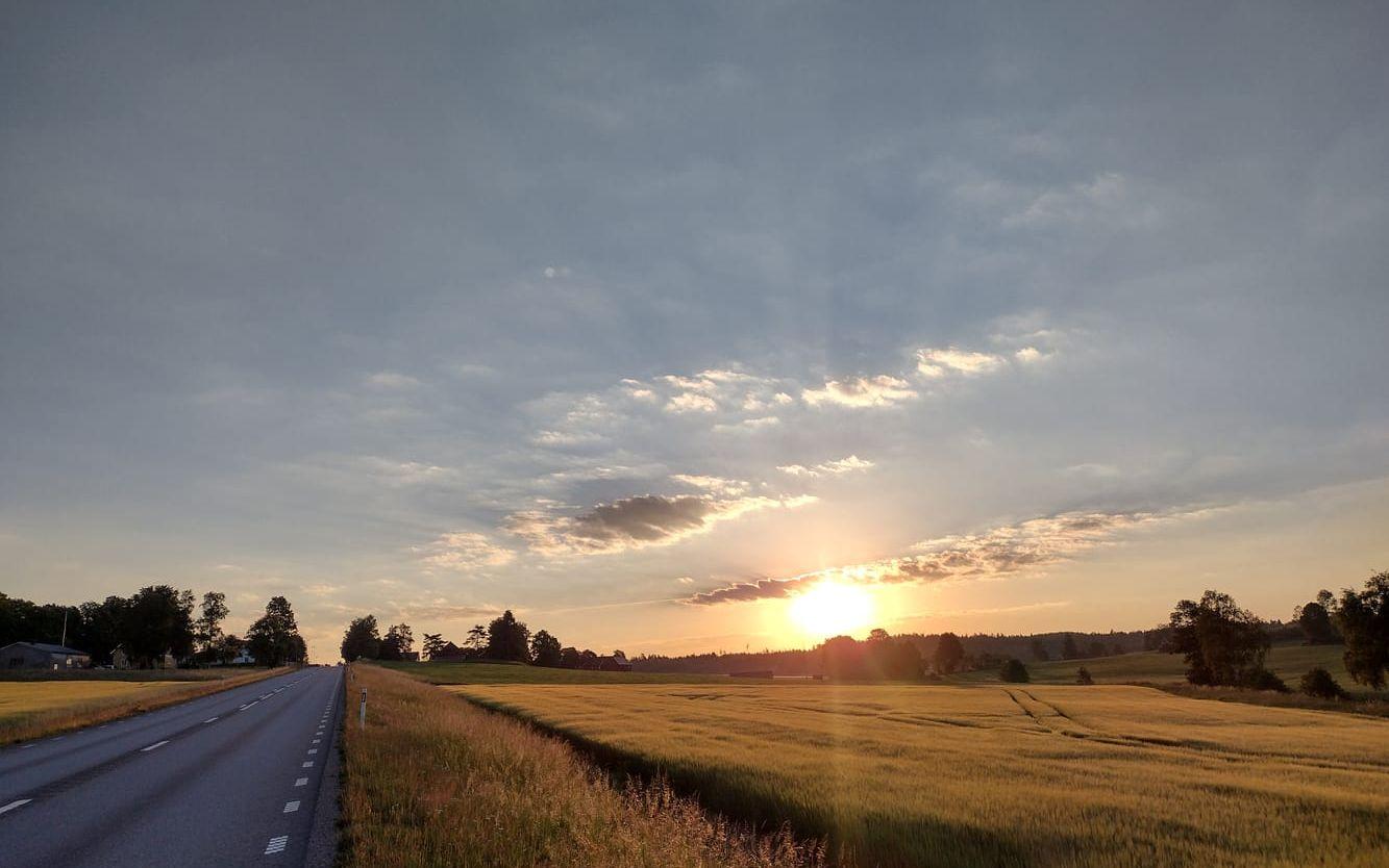 En tidig morgon i Östadkulle.