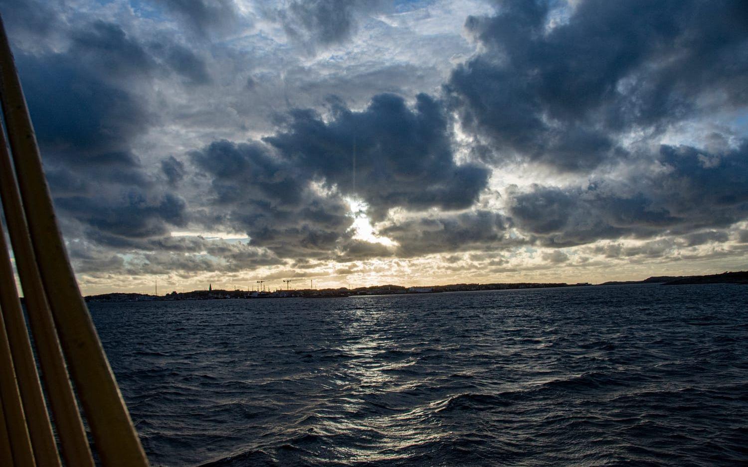 Bilden är tagen på färjan mellan Göteborg och Hönö / Öckerö, skriver Bengt som också är fotograf.