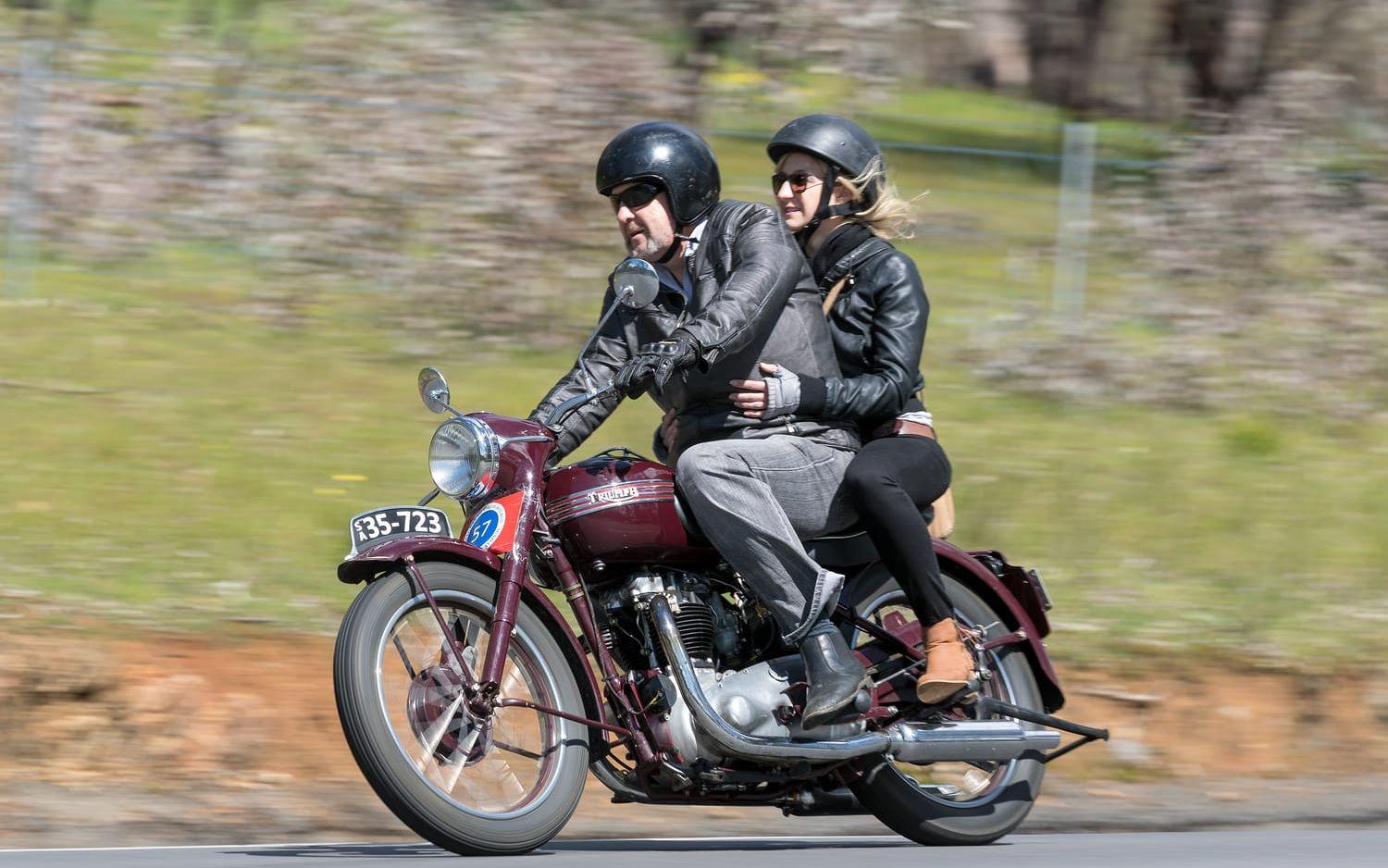 Triumph Speed Twin var en populär hoj på 1950-talet.