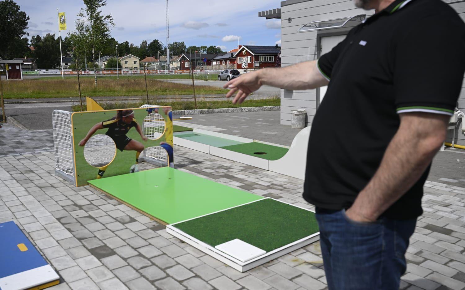 Även bollspel kan spelas under sommaren.