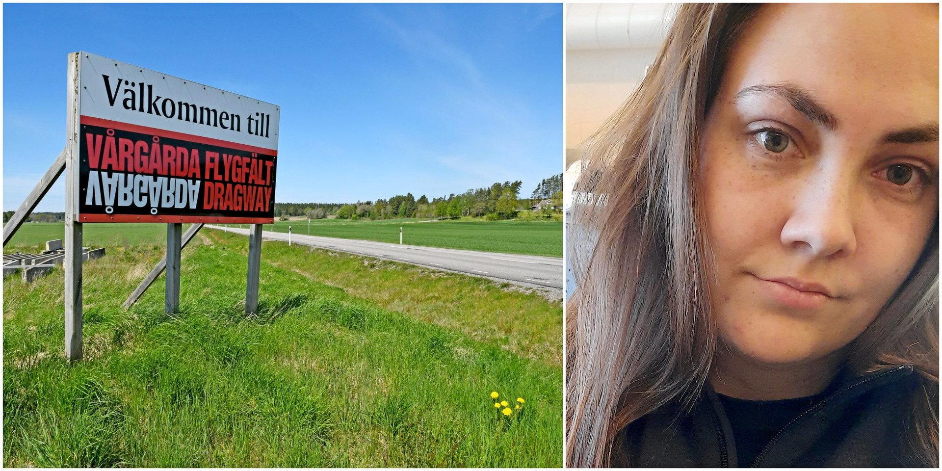 Vårgårdatjejen Elin Carlsson har hoppat fallskärm i några år och kände hopparen som dog väl, då han har varit hennes coach. ”Vi har tillbringat många timmar ihop”, säger hon. 